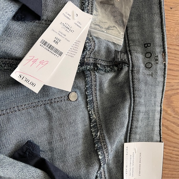 WHBM Embellished Bootcut Jeans - Picture 7 of 12